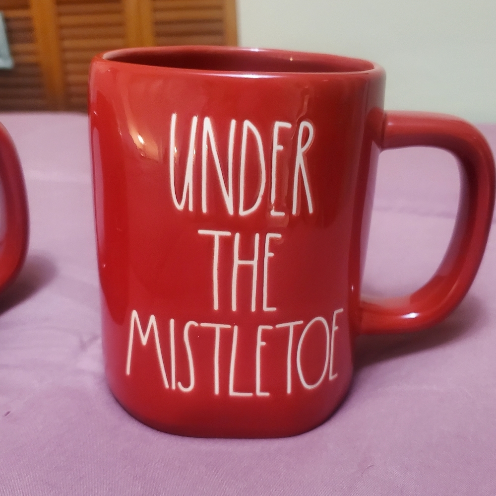 Rae Dunn Under the Mistletoe Mug